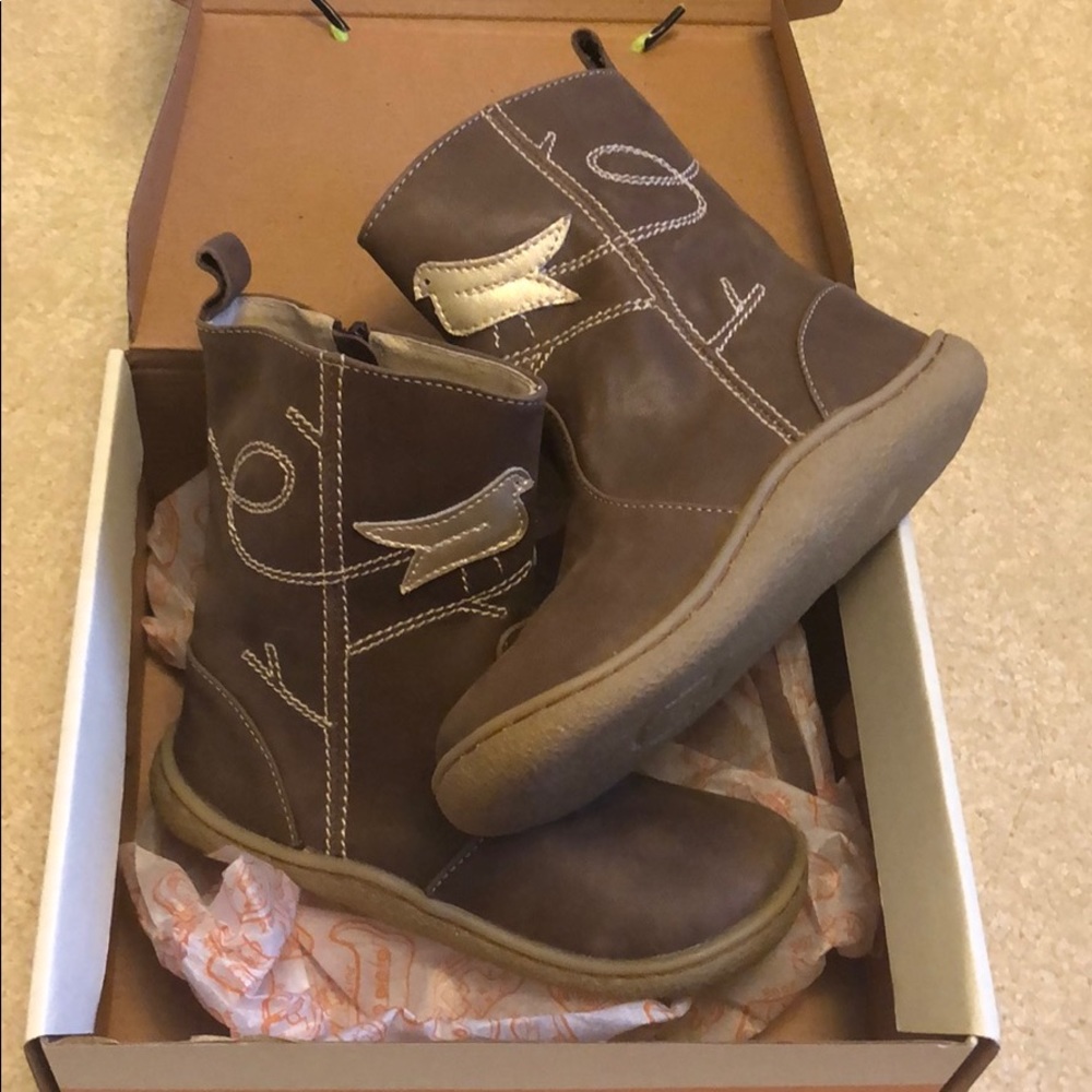 Livie & Luca PIO PIO girls brown boot
